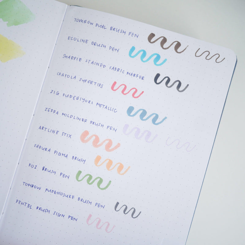 BUKE Bullet Journal Review - 180gsm Bamboo Paper Super Thick Pages