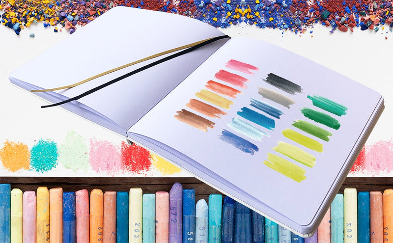 BUKE Square Hardbound Sketchbook – 8x8 Inch - 180g Bamboo Paper