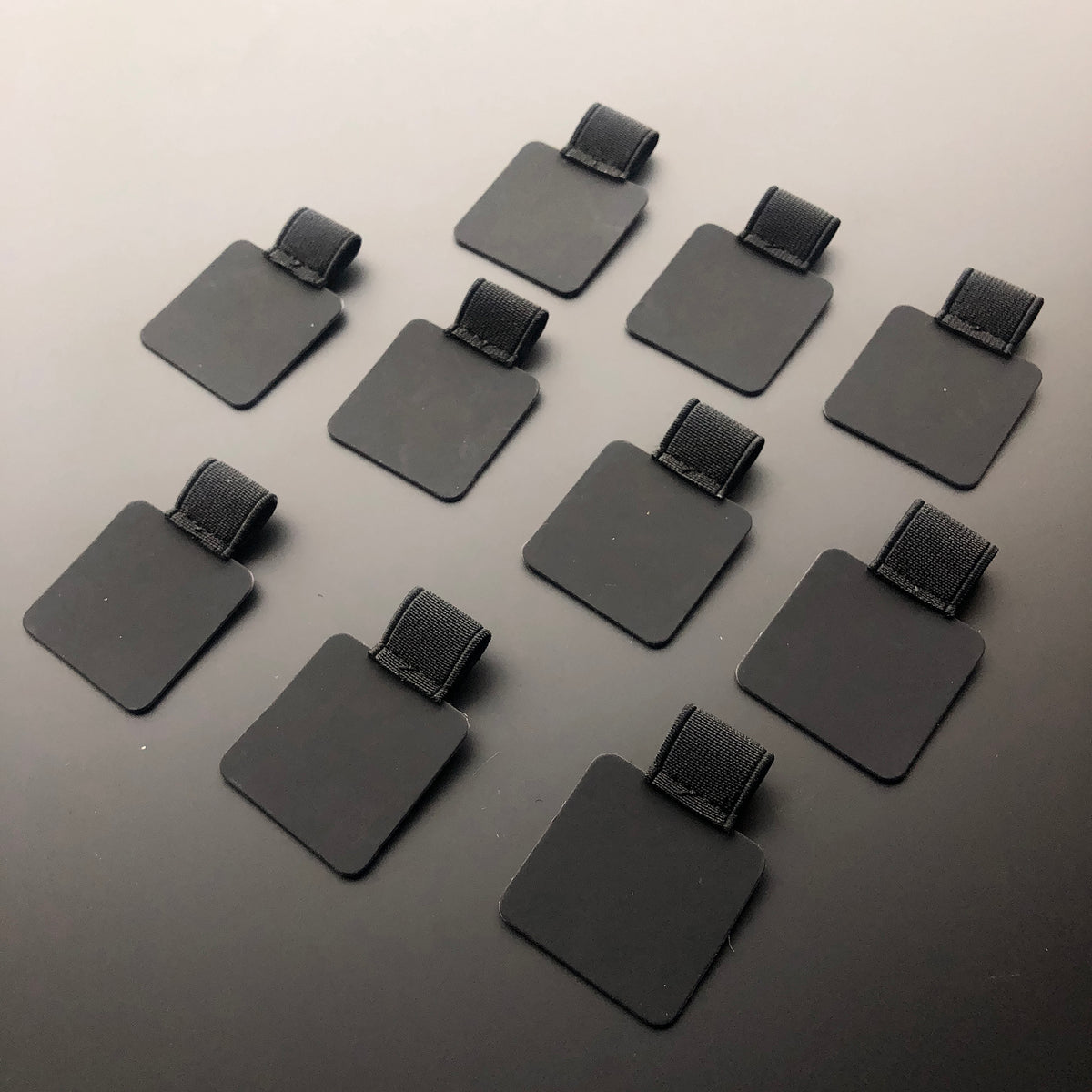 Self-Adhesive PU Leather Pen Clip Pencil Elastic Loop Holder For Notebooks Journals Planners