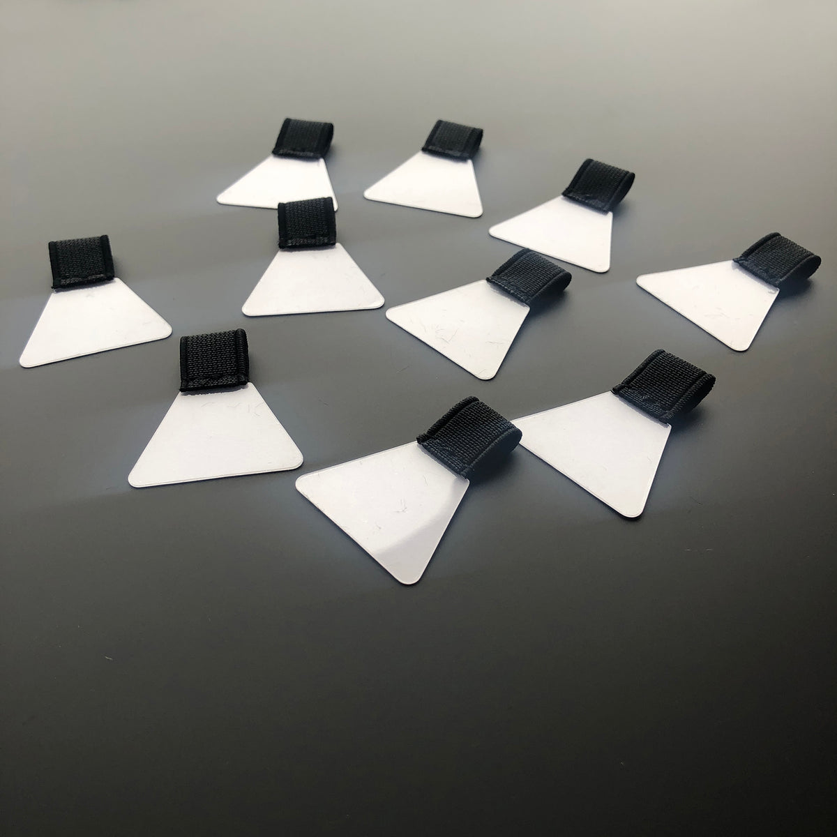 Self-Adhesive PU Leather Pen Clip Pencil Elastic Loop Holder For Notebooks Journals Planners