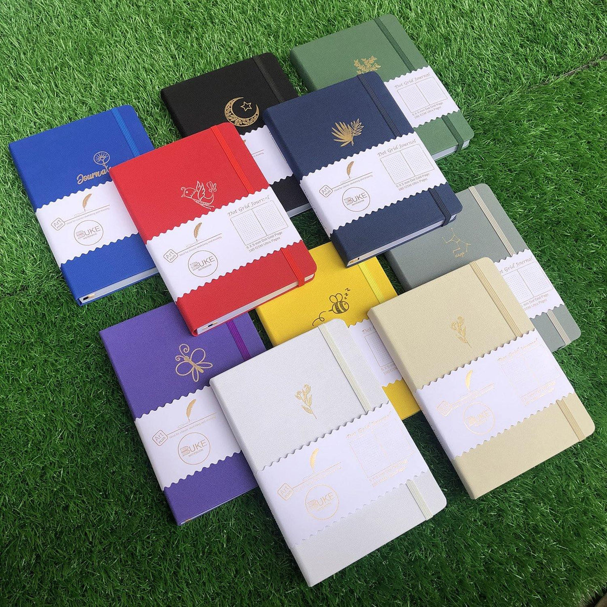 2023 Bullet Journal 180Gsm Bamboo Paper Dot Grid Notebook - bukenotebook