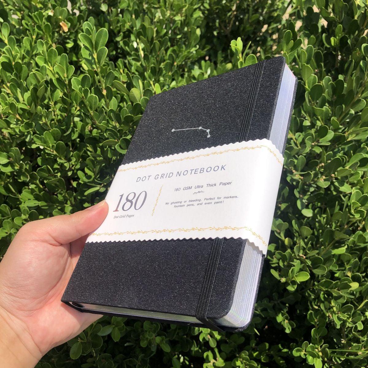 A5 Zodiac Aries Bullet Journal Dot Grid Notebook - bukenotebook