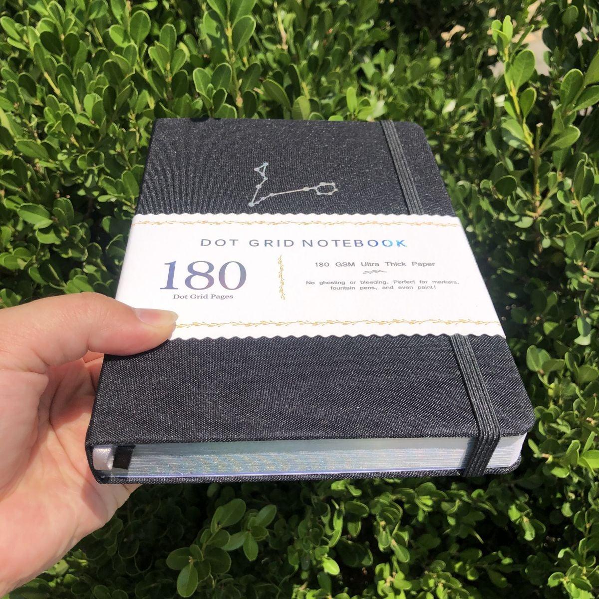 A5 Zodiac Picess Bullet Journal Dot Grid Notebook - bukenotebook