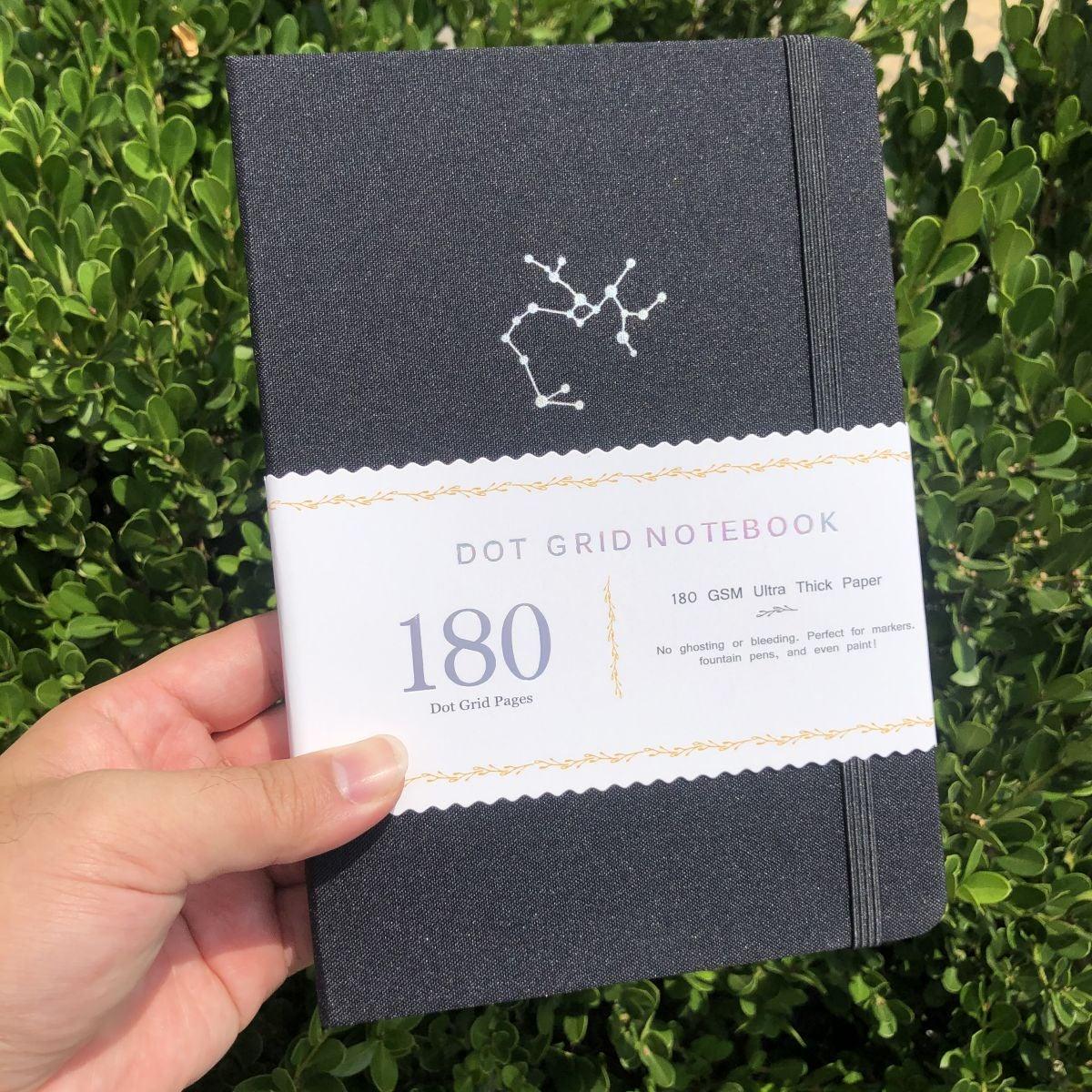 A5 Zodiac Sagittarius Bullet Journal Dot Grid Notebook - bukenotebook