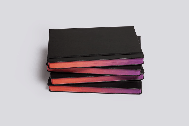 Prefer custom colored edge notebooks – bukenotebook
