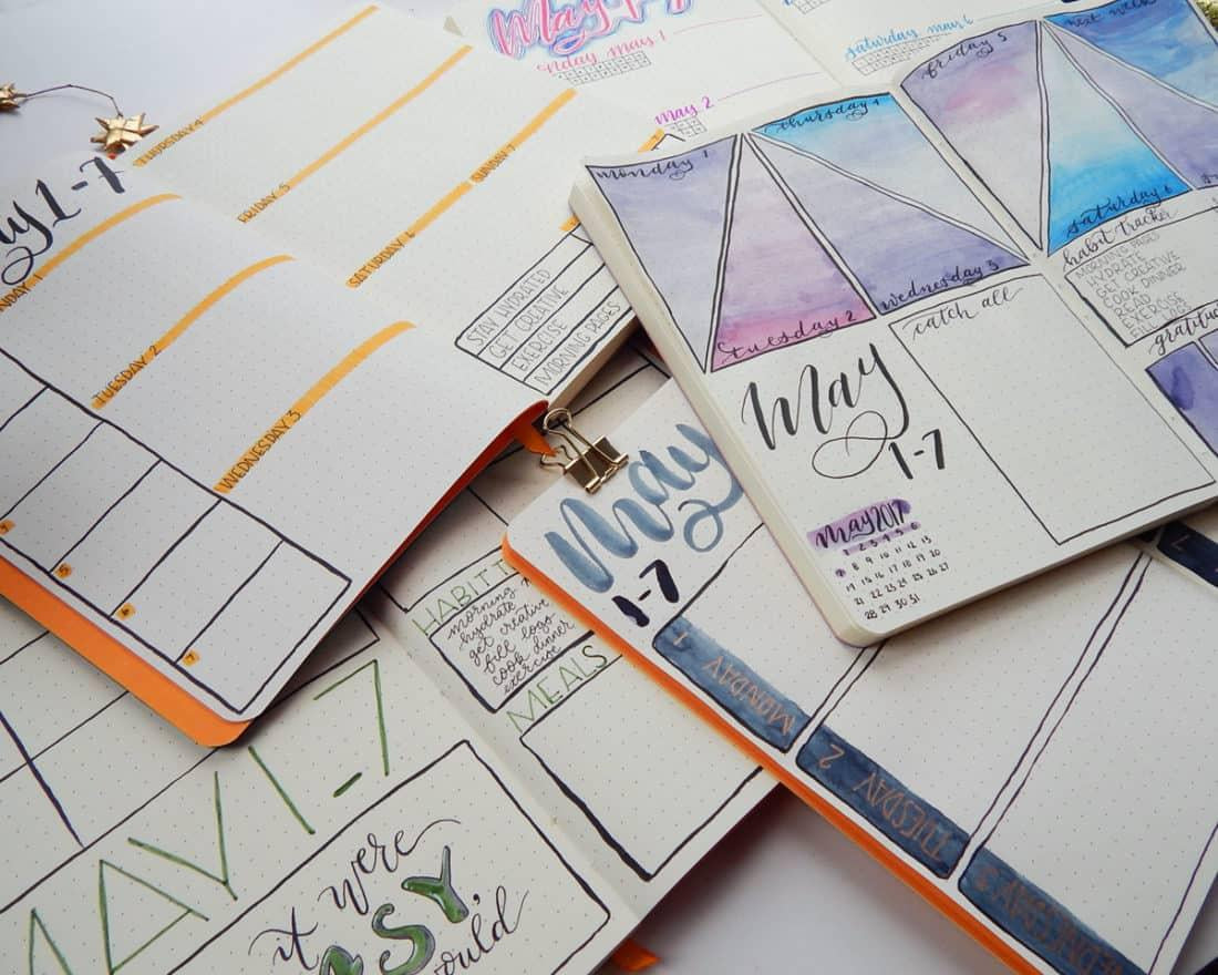 5 Bullet Journal Weekly Spreads You Need to Try ASAP