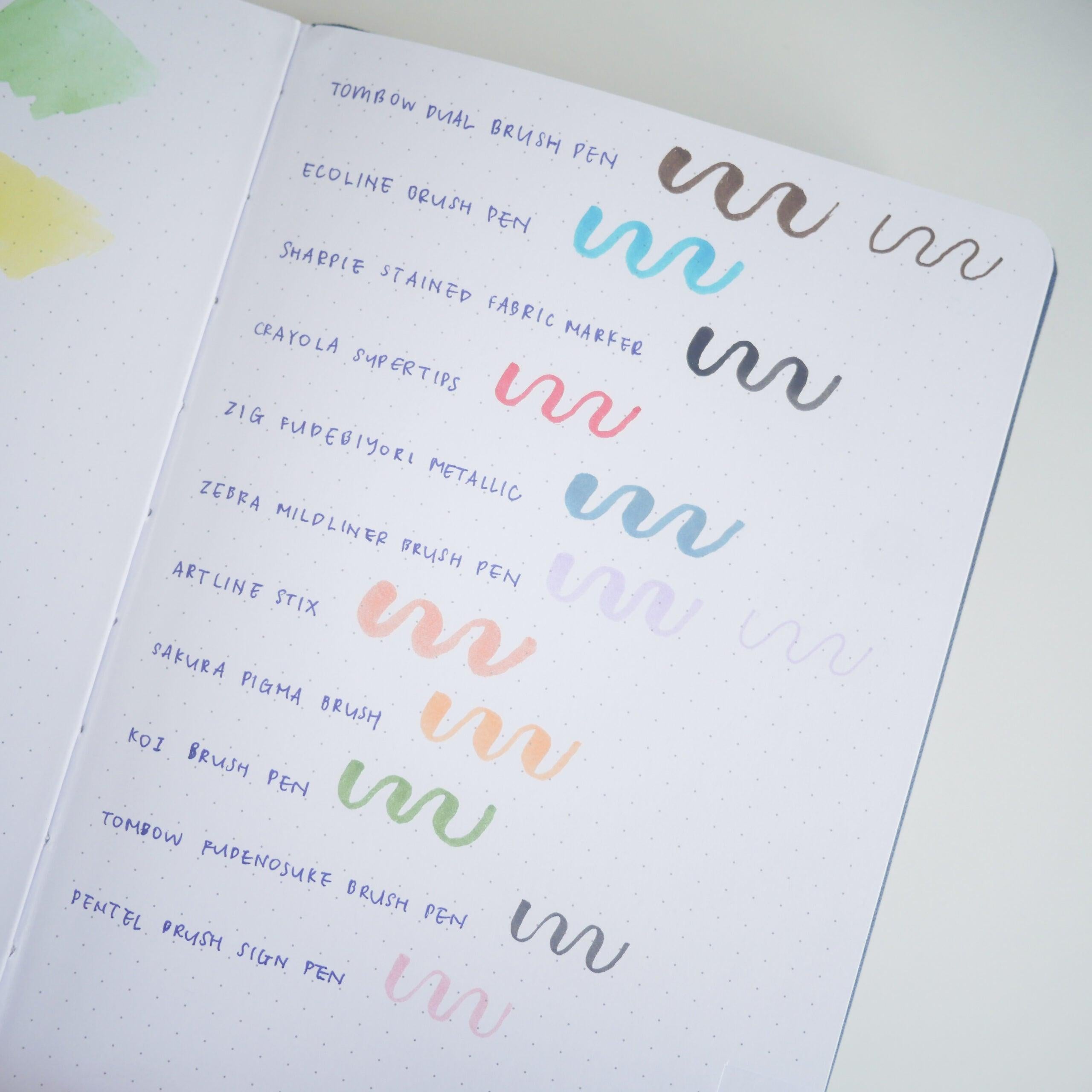 BUKE Bullet Journal Review - 180gsm Bamboo Paper Super Thick Pages