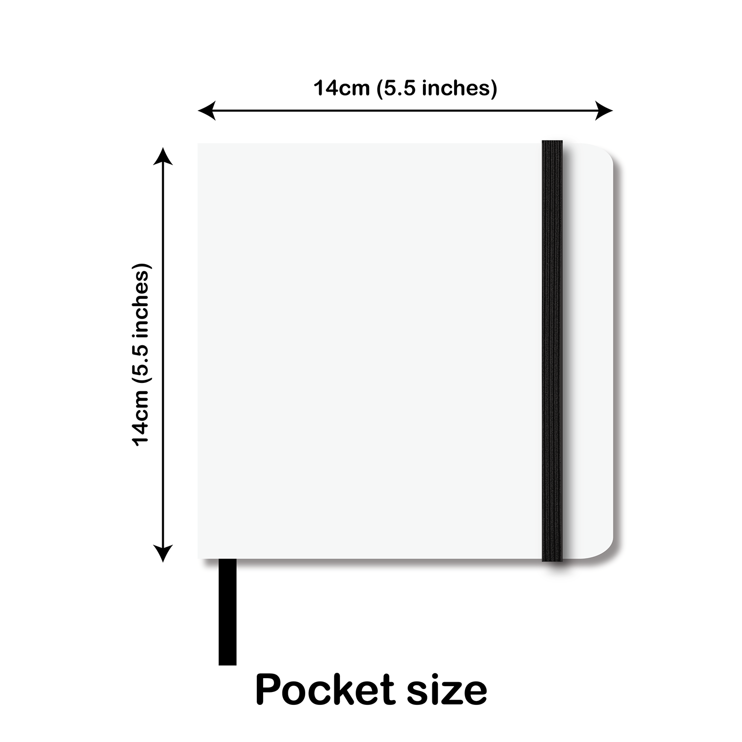 Square Size Notebook