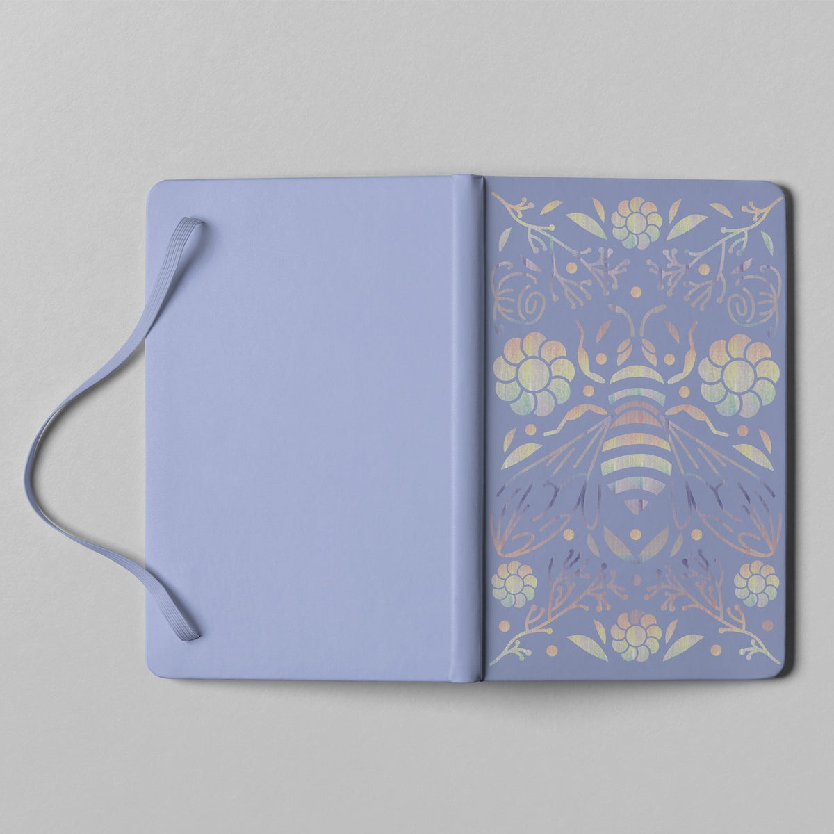 Journal à pois en papier de bambou 160 g/m², taille MOLESKINE de voyage