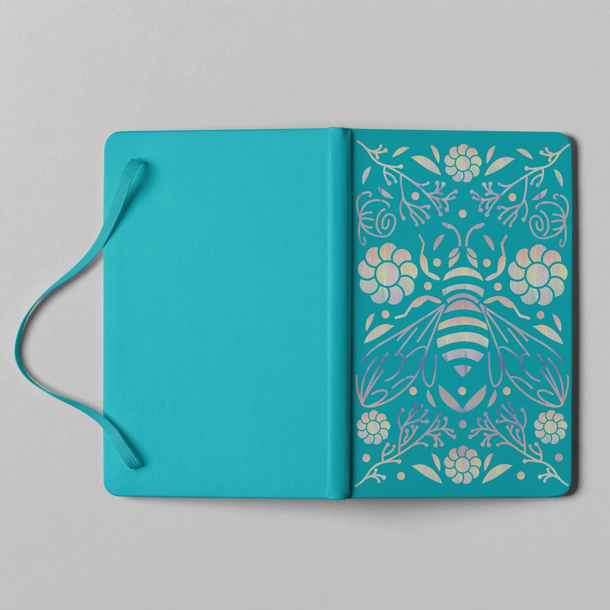 Journal à pois en papier de bambou 160 g/m², taille MOLESKINE de voyage