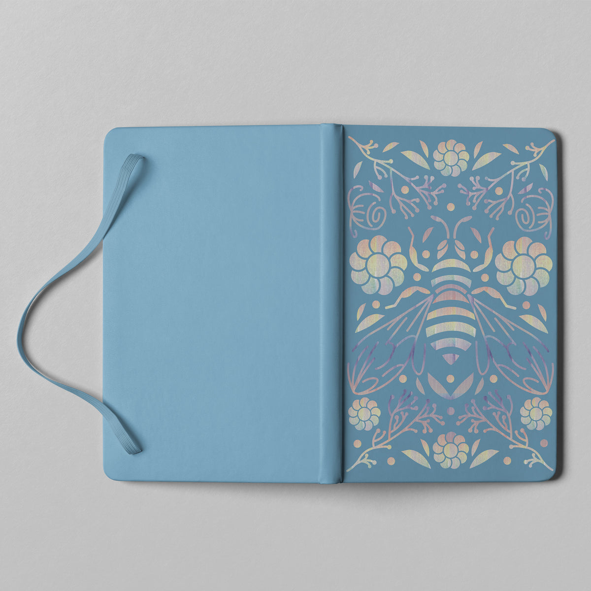 Journal à pois en papier de bambou 160 g/m², taille MOLESKINE de voyage