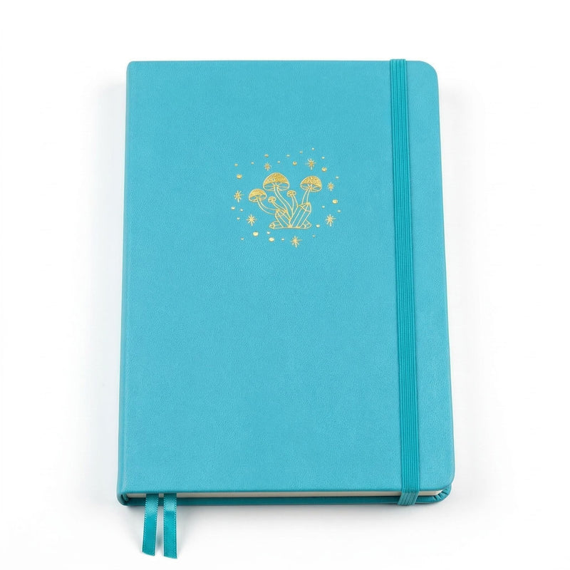 BUKE A5 Mushroom Dot Grid Notebook 160gsm White Paper Hardcover Journal-zoom-