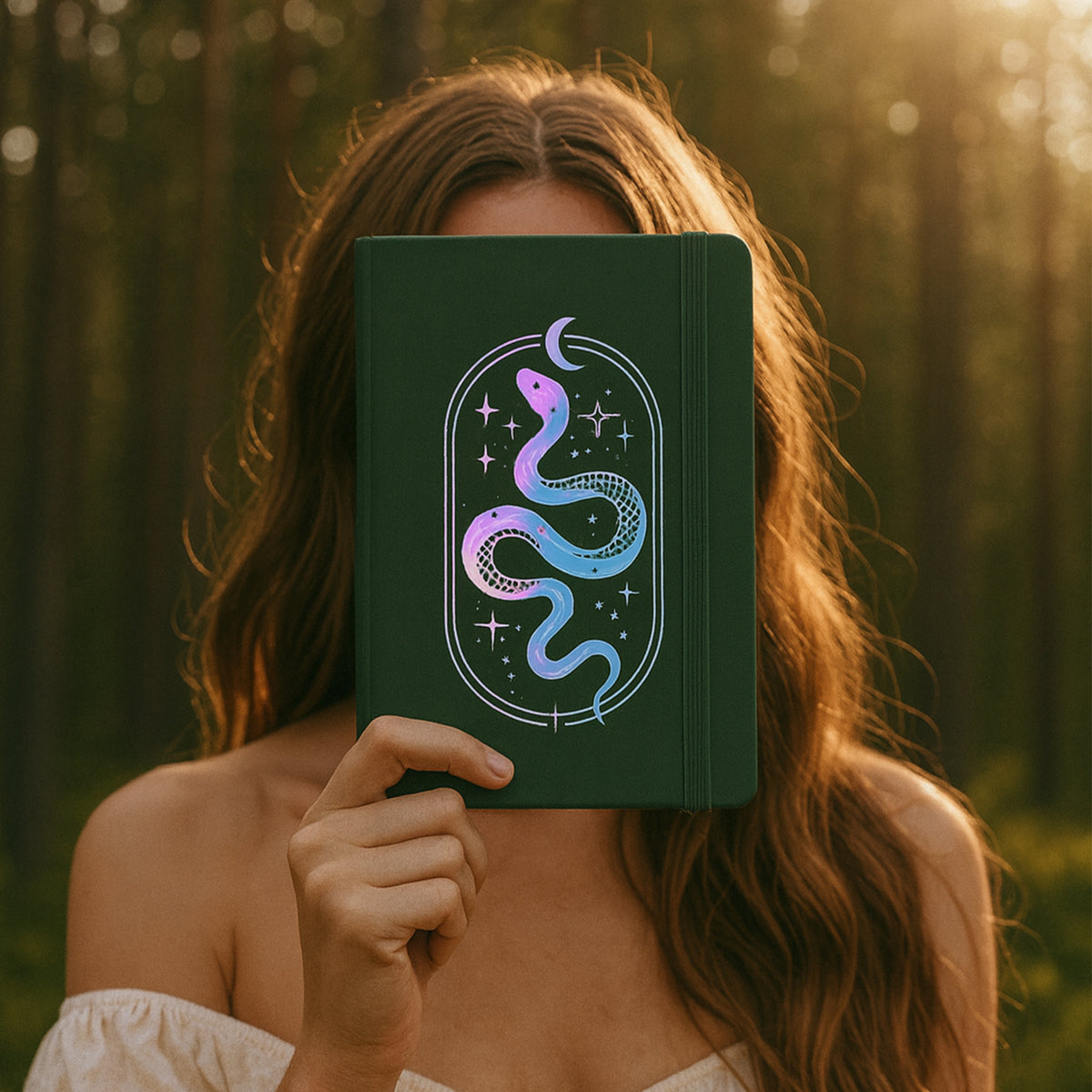 Dot Grid Notebook 160gsm Premium Paper, A5 Dotted Journal with Faux PU Leather Cover, Ideal Gift for Students & Artists