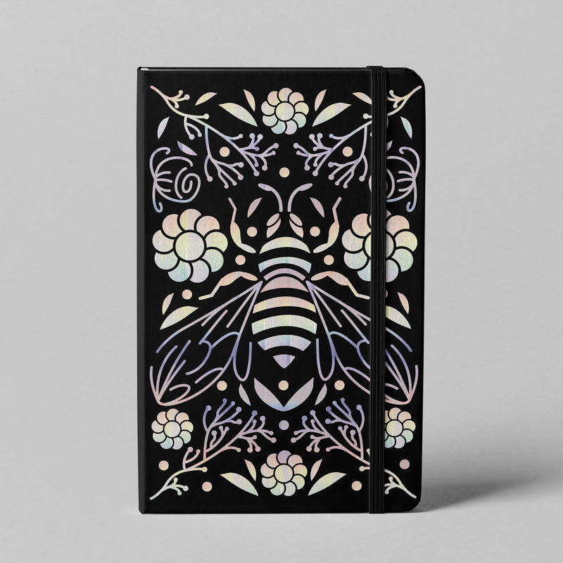 BUKE Bee Holographic Dot Grid Notebook 160gsm Bamboo Paper-zoom-