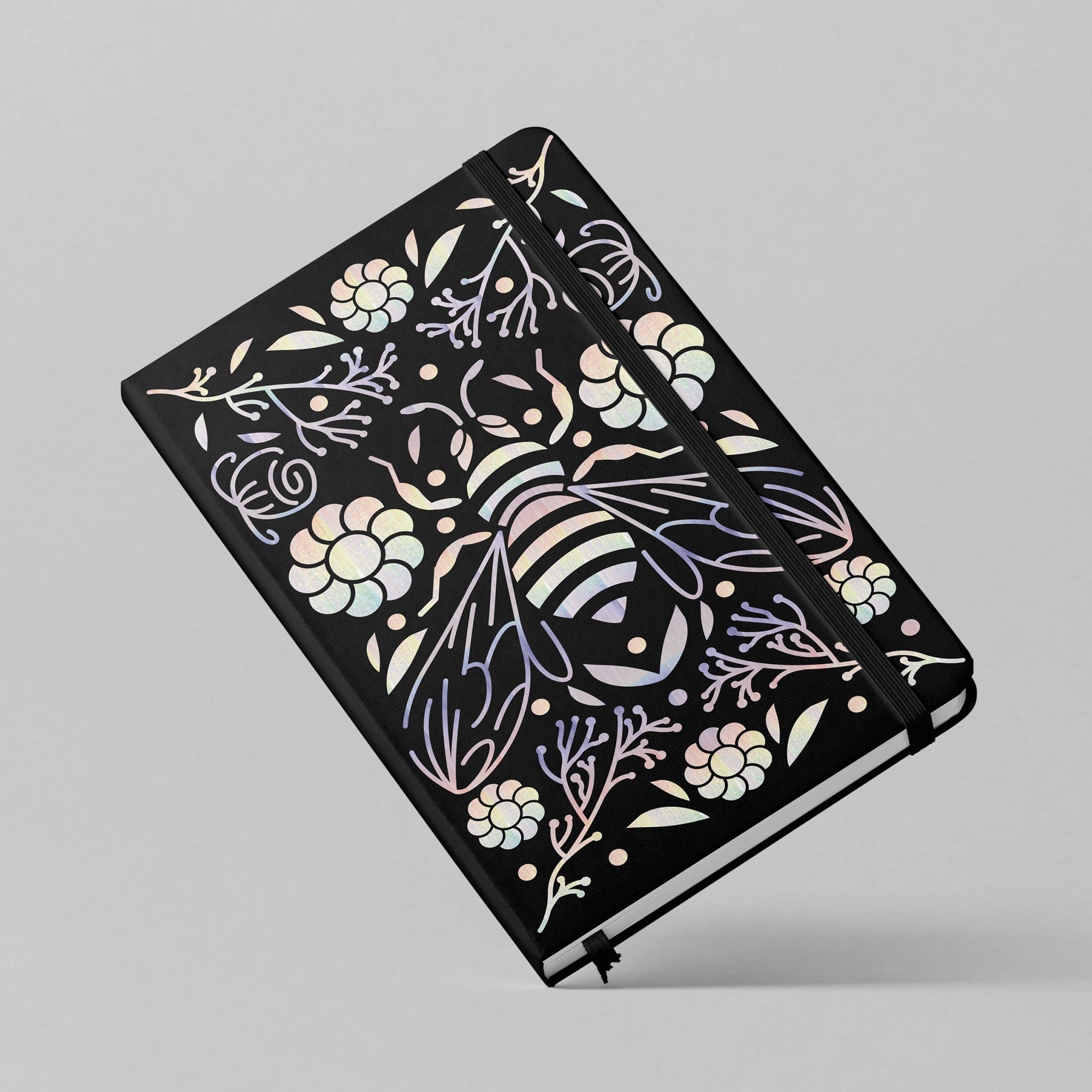 BUKE Bee Holographic Dot Grid Notebook 160gsm Bamboo Paper-zoom-6