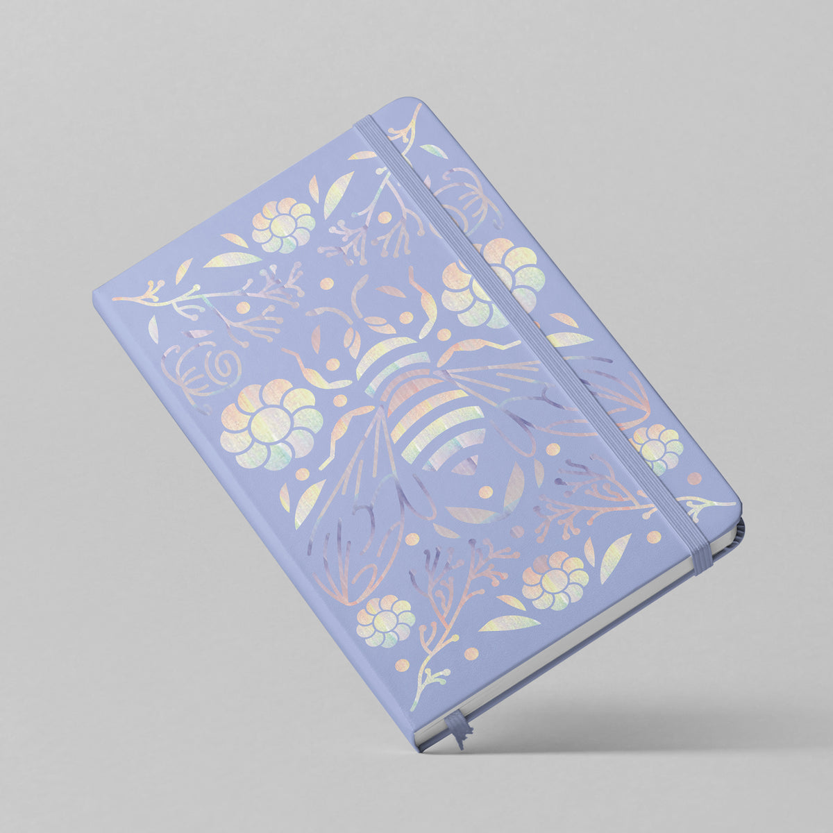 Journal à pois en papier de bambou 160 g/m², taille MOLESKINE de voyage