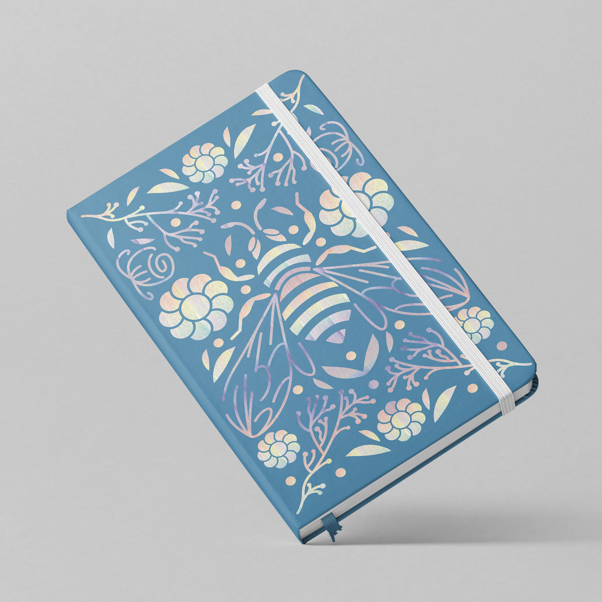 Journal à pois en papier de bambou 160 g/m², taille MOLESKINE de voyage