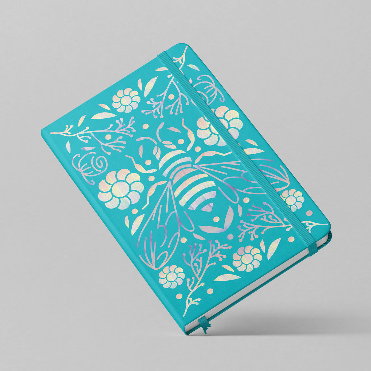 Journal à pois en papier de bambou 160 g/m², taille MOLESKINE de voyage