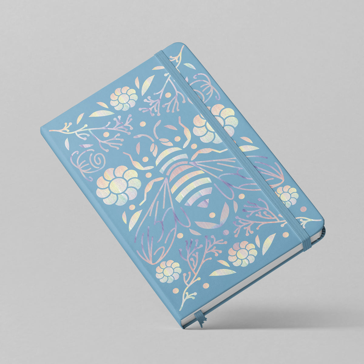 Journal à pois en papier de bambou 160 g/m², taille MOLESKINE de voyage