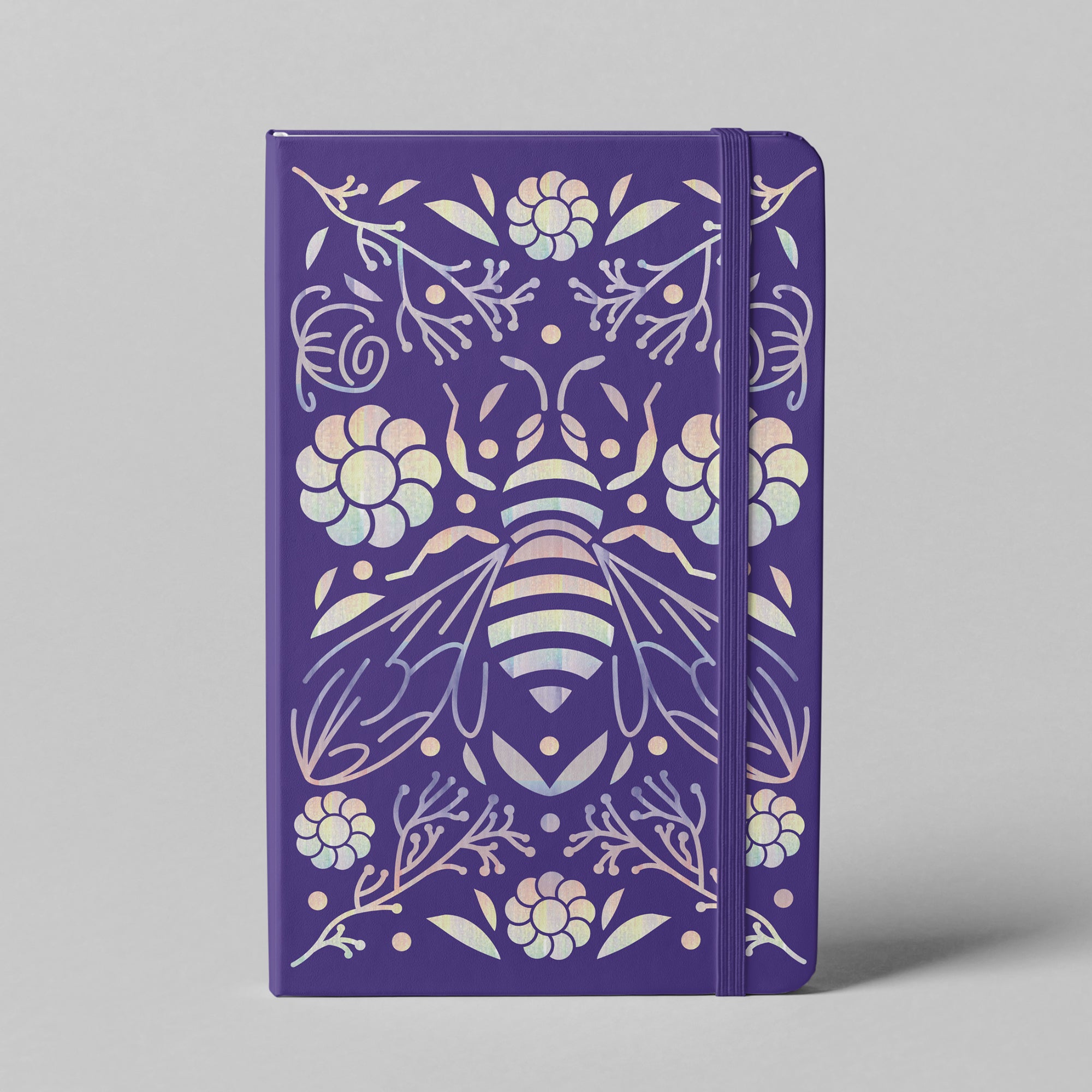 BUKE Bee Holographic Dot Grid Notebook 160gsm Bamboo Paper-zoom-10
