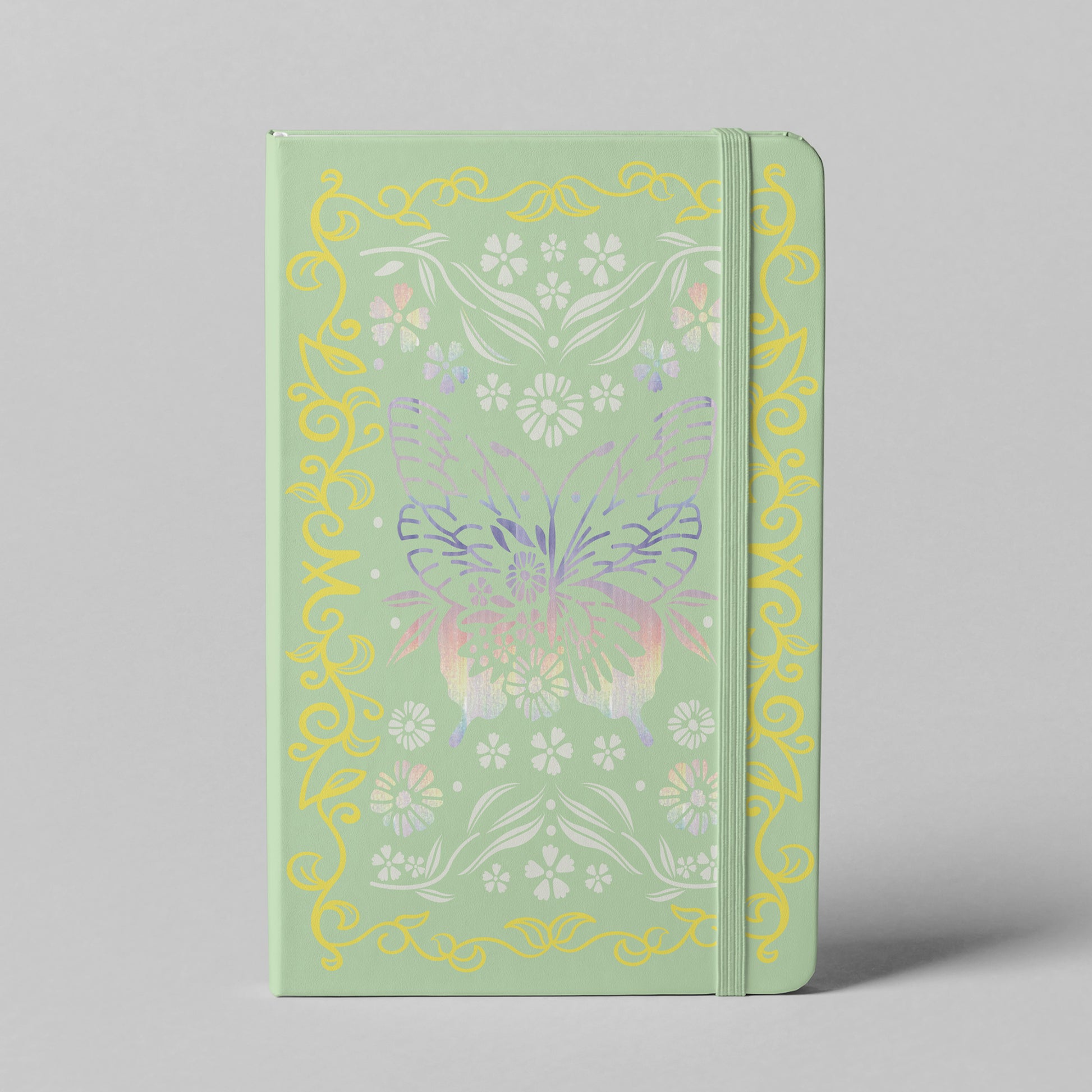 BUKE Butterfly Holographic Dot Grid Notebook 160gsm Bamboo Paper-8