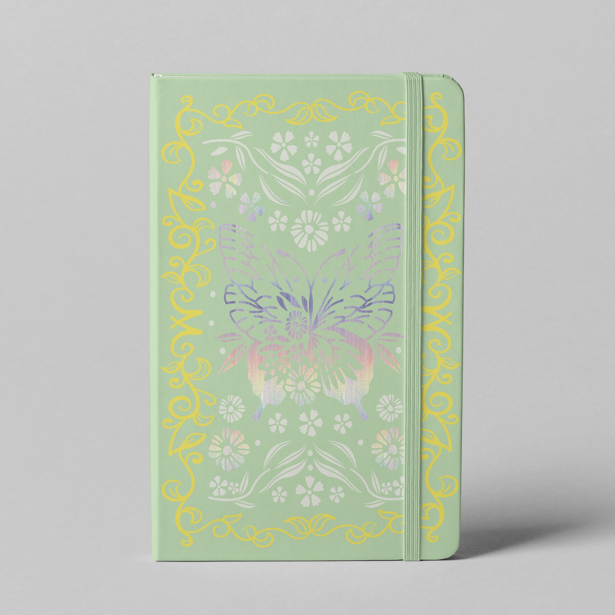 BUKE Butterfly Holographic Dot Grid Notebook 160gsm Bamboo Paper-zoom-8