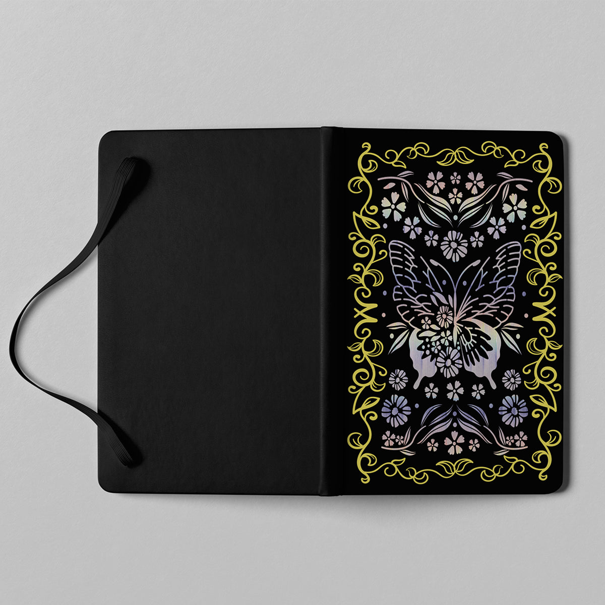 Journal à pois en papier de bambou 160 g/m², taille MOLESKINE de voyage