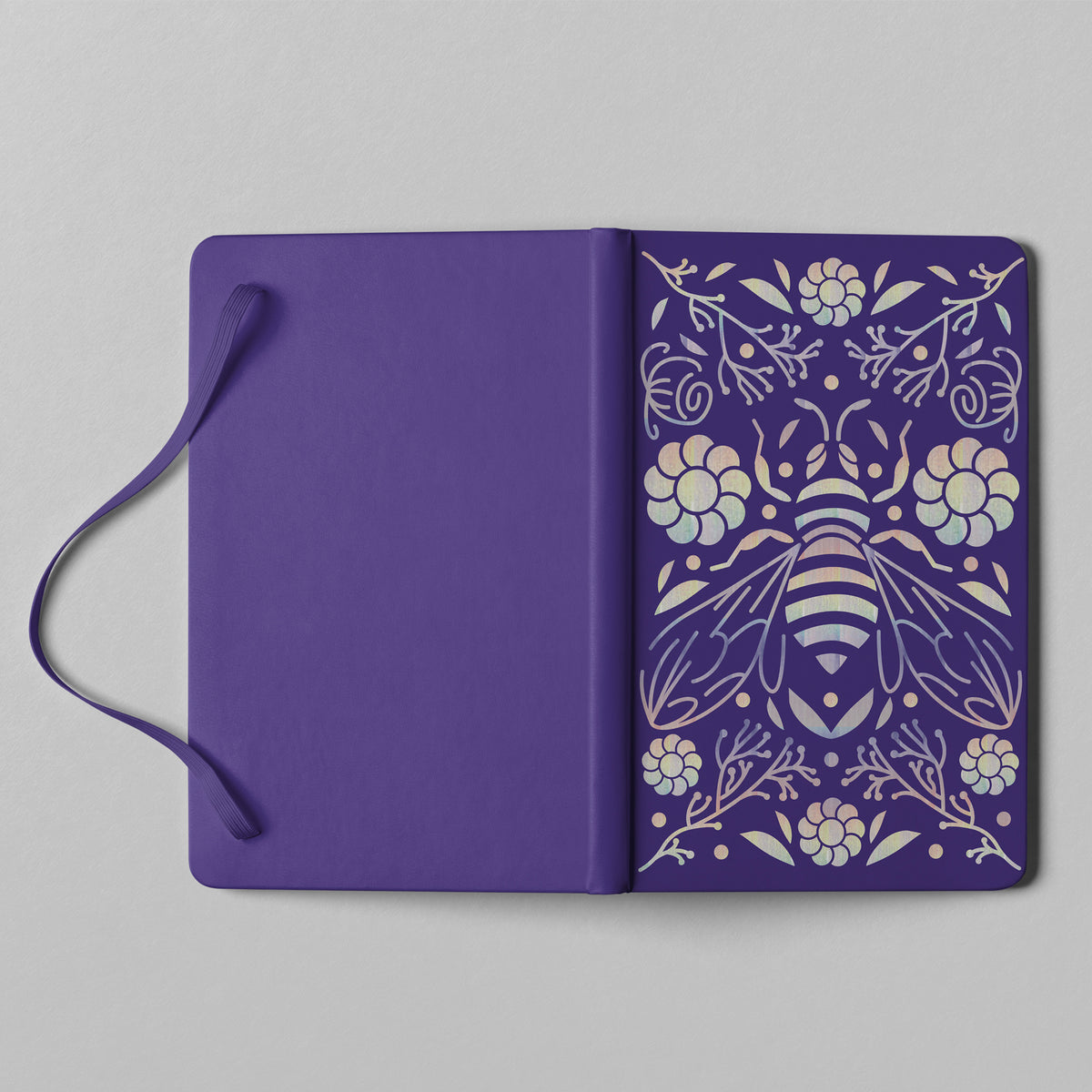 Journal à pois en papier de bambou 160 g/m², taille MOLESKINE de voyage