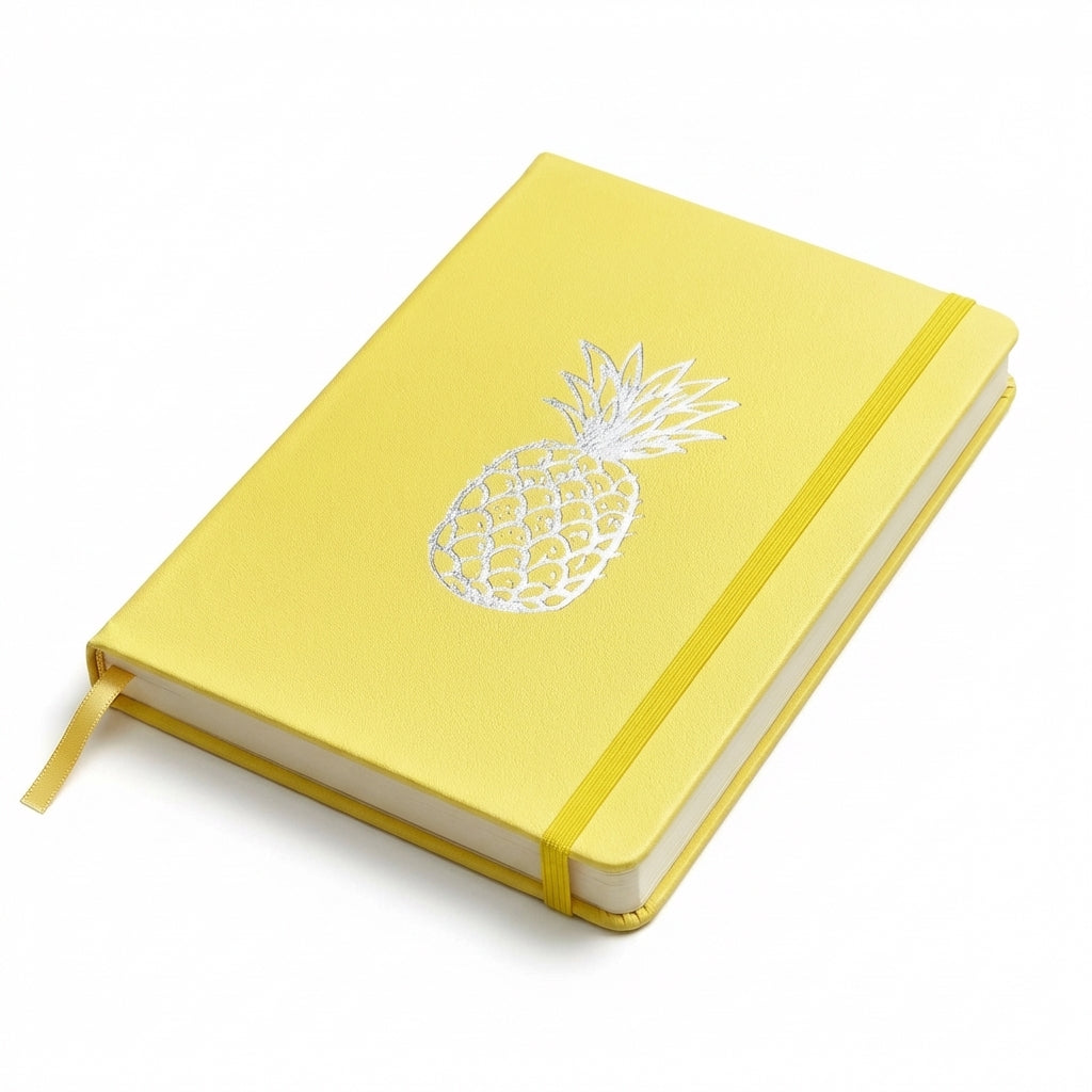 Pineapple Dot Grid Notebook (A5, 160gsm Dot Grid, 160 Pages)-8