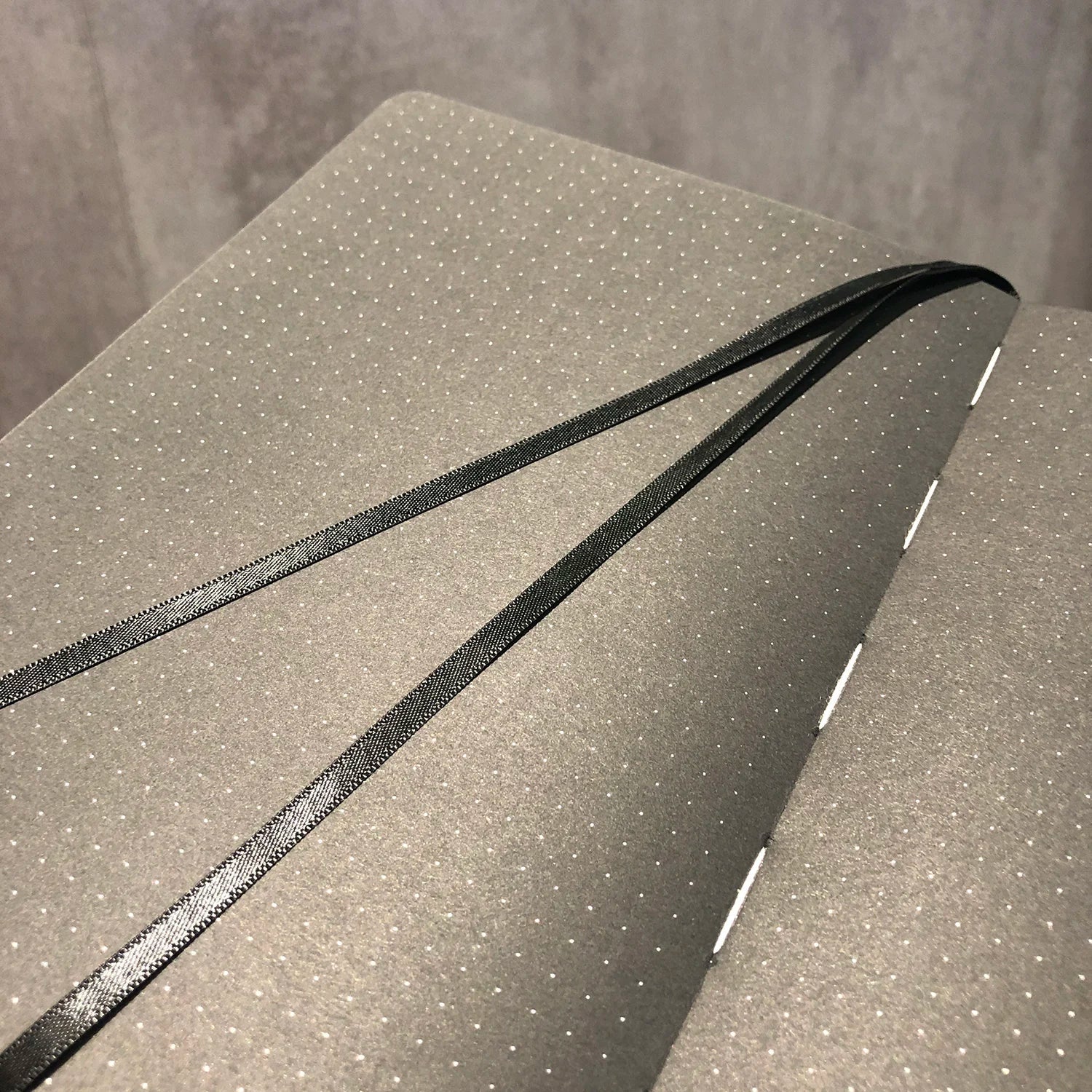 150g Black Paper Bullet Dotted Journal, 160 Pages 5x5mm Dot Grid Notebook, A5 Size Vegan PU Leather Hardcover With Elastic band-9