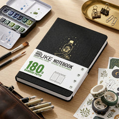 180gsm white paper dot grid notebook for journaling and planning