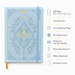 BUKE A5 dot grid notebook feature summary