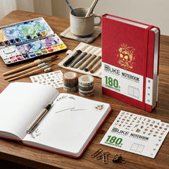 180gsm white paper notebook for journaling and planning