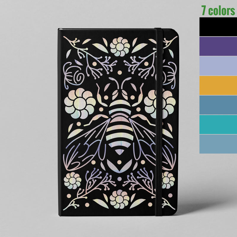 BUKE Bee Holographic Dot Grid Notebook 160gsm Bamboo Paper-zoom-