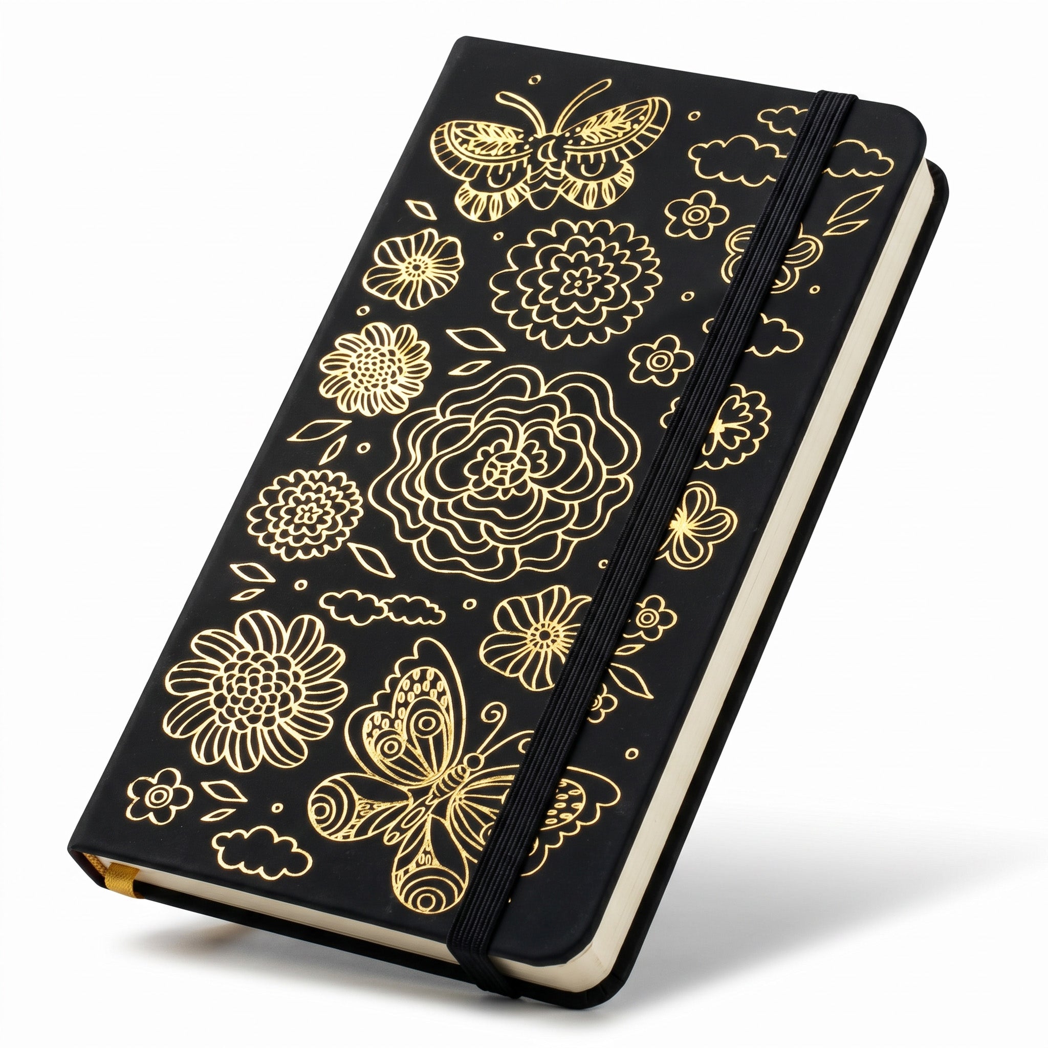 BUKE B6 pocket size notebook showing 9.2 x 17.2 cm dimensions