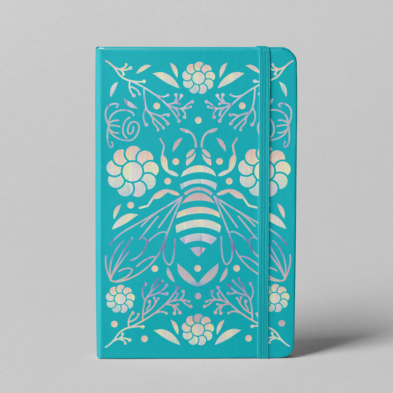 BUKE Bee Holographic Dot Grid Notebook 160gsm Bamboo Paper-zoom-