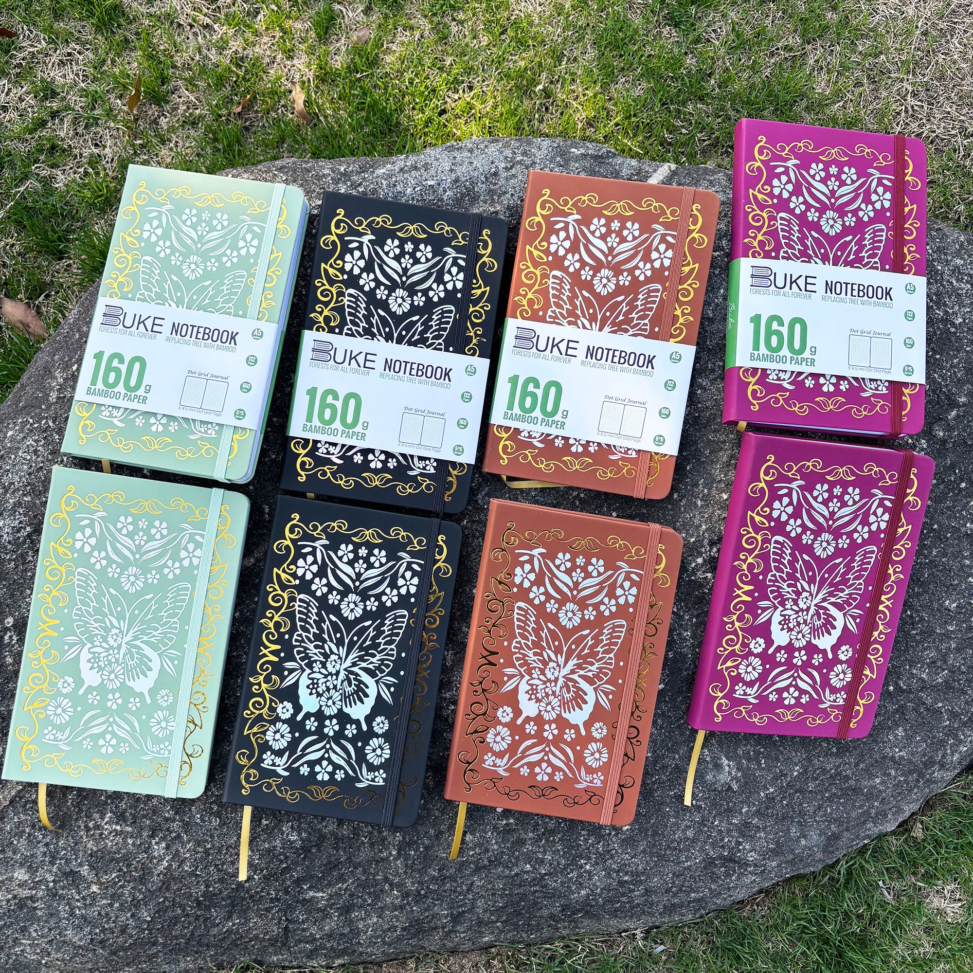 buke-butterfly-holographic-notebook-multi-color-options