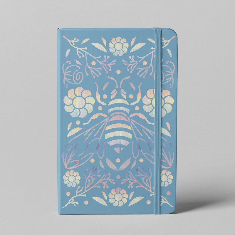 BUKE Bee Holographic Dot Grid Notebook 160gsm Bamboo Paper-zoom-