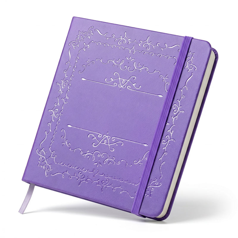 180 g/m² Papier Bullet Journal Hardcover aus PU-Leder-zoom-