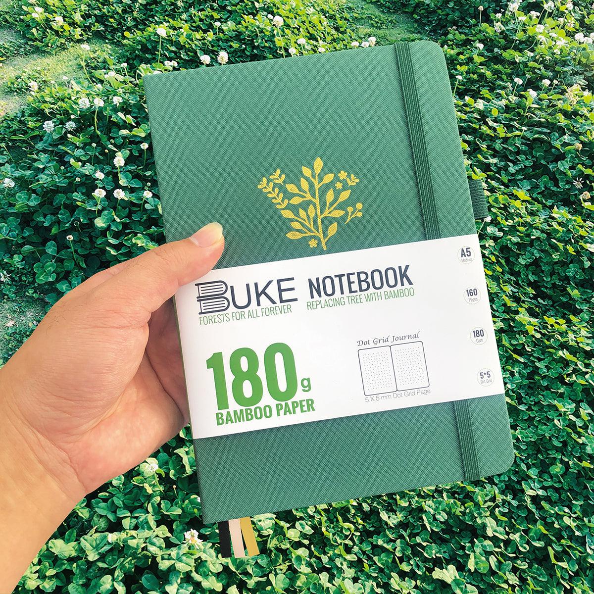 2023 Bullet Journal 180Gsm Bamboo Paper Dot Grid Notebook - bukenotebook
