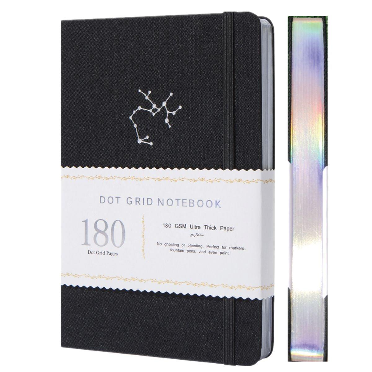 A5 Zodiac Sagittarius Bullet Journal Dot Grid Notebook - bukenotebook