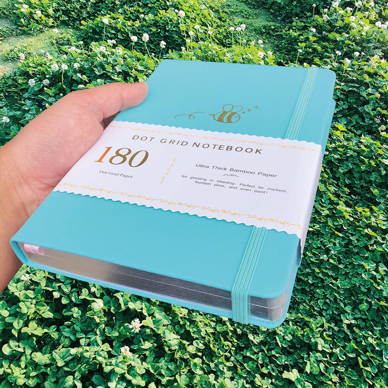 180gsm Bamboo Paper A5 Lovely bee Bullet Dotted Notebook Bullet Journal-zoom-