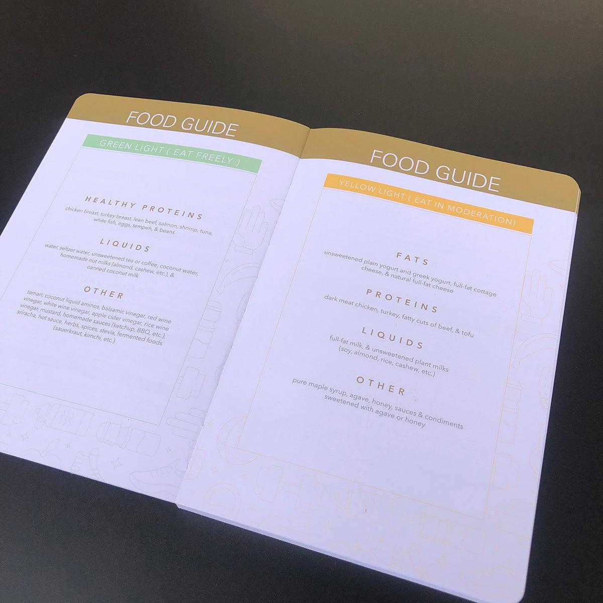 90 Days Fitness Journal Planner - Blue Mist - bukenotebook