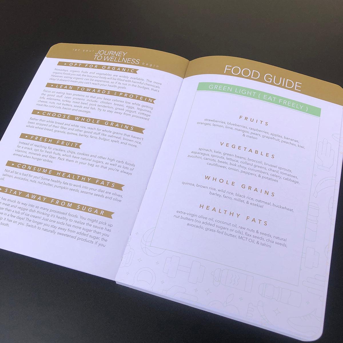 90 Days Fitness Journal Planner - Turquoise - bukenotebook