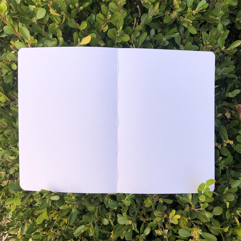 A5 Dotted Notebook Bullet Journal 180gsm Bamboo Paper - Mysterious butterfly UV Printing-zoom-