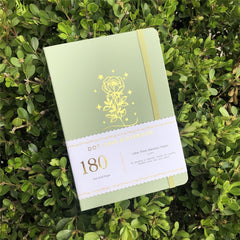 Custom Bullet Dotted Journal, 180g Bamboo Paper, PU Leather Hardcover, Only US$219/100PCS  ITEM NO#11051609 - bukenotebook