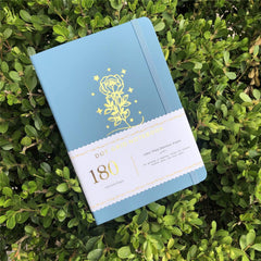 Custom Bullet Dotted Journal, 180g Bamboo Paper, PU Leather Hardcover, Only US$219/100PCS  ITEM NO#11051607 - bukenotebook