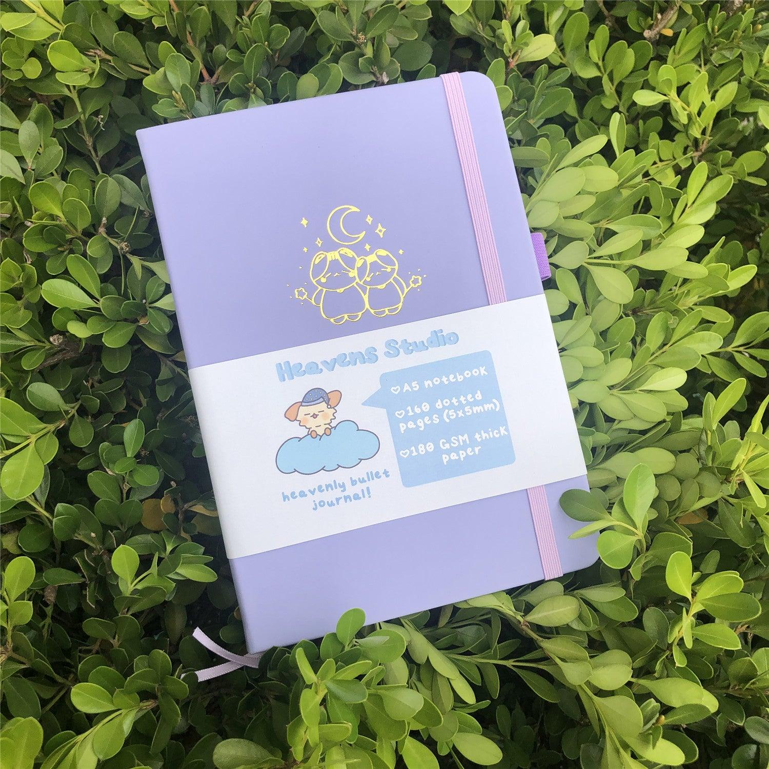 Custom Bullet Dotted Journal, 180g Bamboo Paper, PU Leather Hardcover, Only US$219/100PCS  ITEM NO#11051557 - bukenotebook