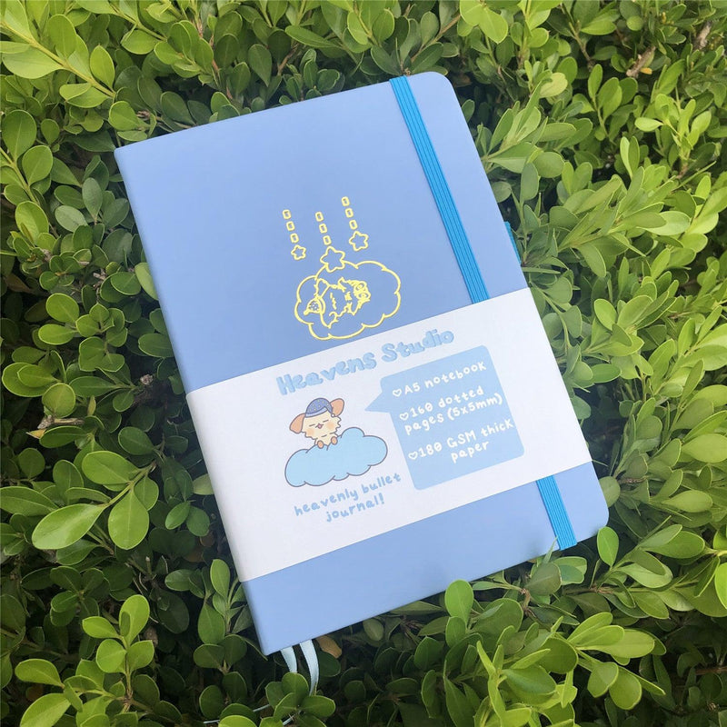 Journal à pois personnalisé, papier de bambou 180 g, couverture rigide en cuir PU, seulement 219 $ US/100 pièces -zoom-