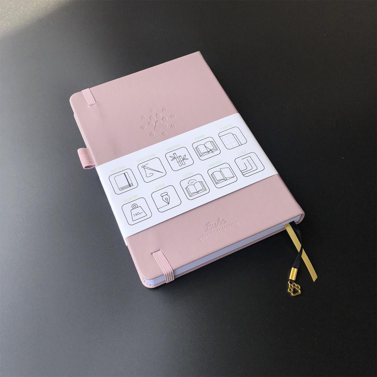 Bullet Dotted Journal 160GSM Bamboo Paper-NATURE WORLD - Purple Sage - bukenotebook